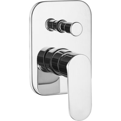 Deante Bateria BGA_044P ALPINIA CHROM NATRYSKOWA PODTYNKOWA Z PRZEŁĄCZNIKIEM NATRYSKU