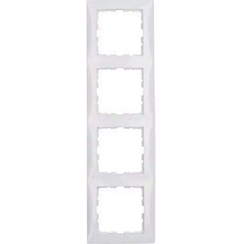 Kontakt Simon Ramka-4-krotna-śnieżnobiały-połysk-S1 10148989