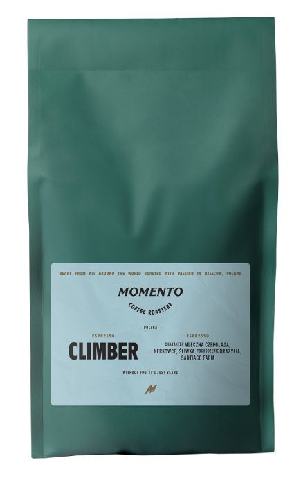 MOMENTO COFFEE Kawa ziarnista Momento Climber 1kg 8726-uniw