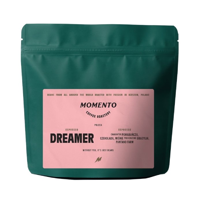 MOMENTO COFFEE Kawa ziarnista Momento Dreamer 250g 8729-uniw