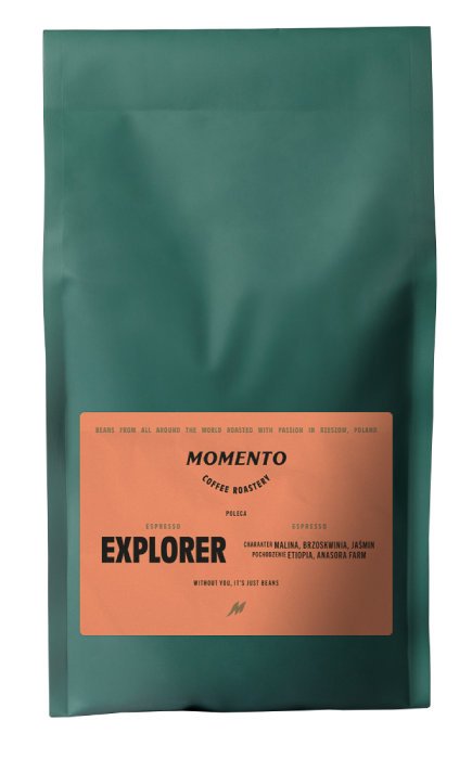 MOMENTO COFFEE Kawa ziarnista Momento Explorer 1kg 8730-uniw