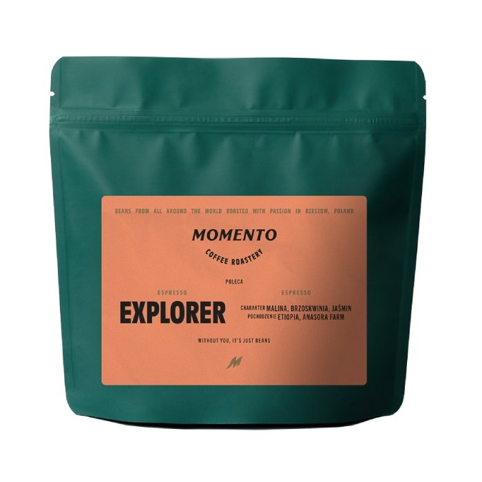 MOMENTO COFFEE Kawa ziarnista Momento Explorer 250g 8731-uniw