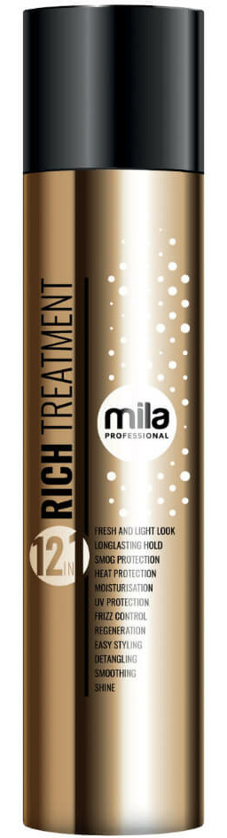 Mila professional Professional Rich 12w1, wielofunkcyjna odżywka w sprayu do włosów 250ml 17553