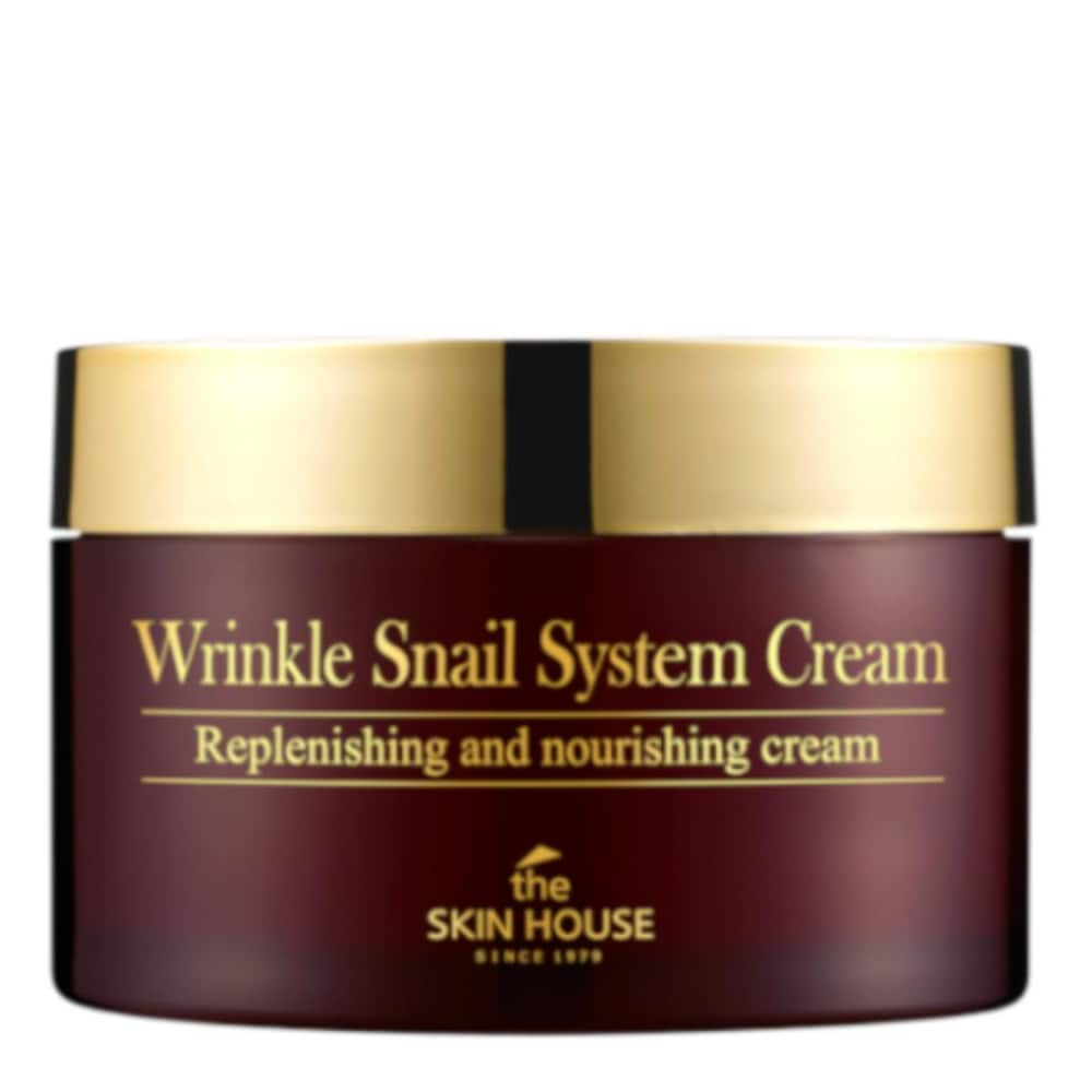 THE SKIN HOUSE THE SKIN HOUSE Wrinkle Snail System Cream Przeciwzmarszczkowy krem do twarzy i dekoltu 100ml 48115-uniw