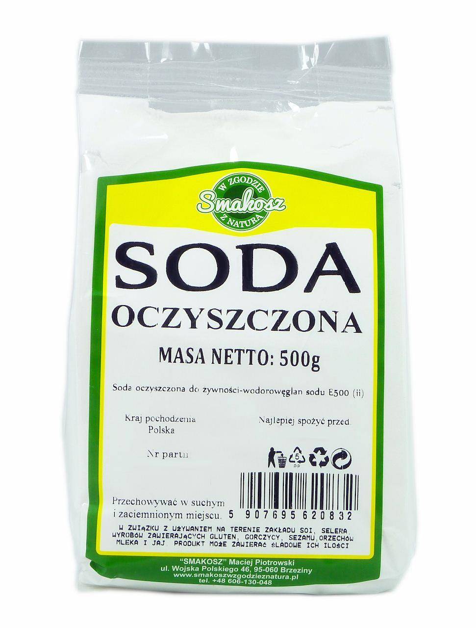 SMAKOSZ SMAKOSZ Soda oczyszczona 500g 11SMASODO5