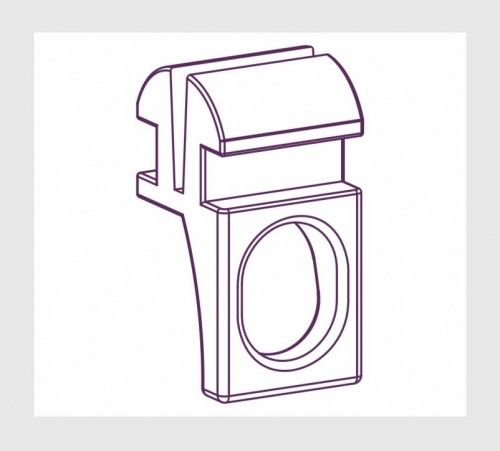 SUWAK OCZKO DO SZYNY KS BIAŁY