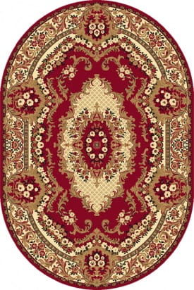 Dywan FD Standard KRÓLEWSKI S bordo owal
