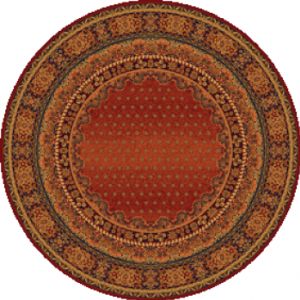 Dywan Dywilan Polonia BARON burgund wełna koło