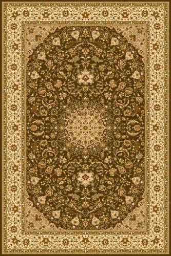 Dywan polski Agnella Isfahan SEGOWIA jasny khaki wełna