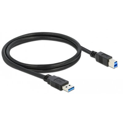 Delock Kabel USB 3.0 1m AM-BM czarny (85066)