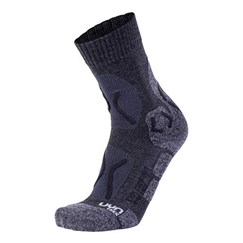 UYN UYN damskie skarpety trekkingowe Explorer Comfort szary Anthracite/Black 35-36 S100059