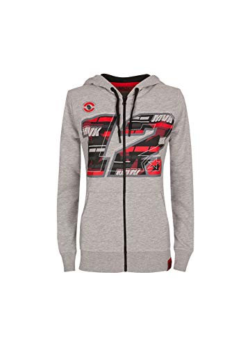 Valentino Rossi Valentino Rossi Maverick Vinales kolekcja bluza damska, damska, sweter, VIWFL367805004, szary, XL VIWFL367805004