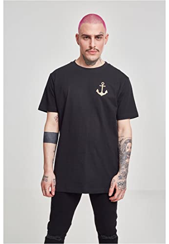 Mister Tee (misuq) męski Captain Tee, czarny, l MT667