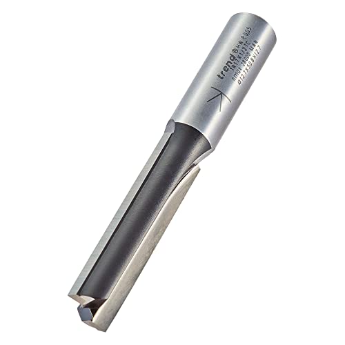 Trend Trade prosty frez z dwoma ostrzami, chwyt 1/2 cala, średnica cięcia 12,7 mm i długość cięcia 50 mm, końcówka z węglika wolframu, TR17X1/2TC