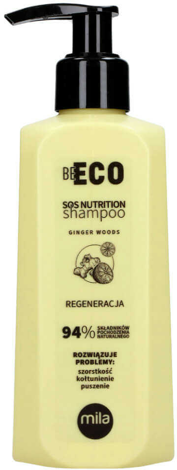 Mila professional Professional Be Eco SOS Nutrition, szampon regeneracyjny do włosów 250ml 17511