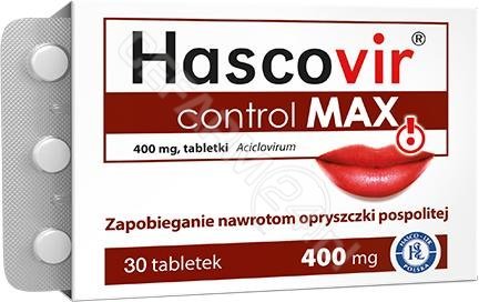 Hasco-Lek Hascovir control MAX 400 mg x 60 tabl