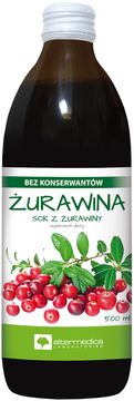 Alter Medica ŻURAWINA sok z żurawiny bez konserwantów 500 ml