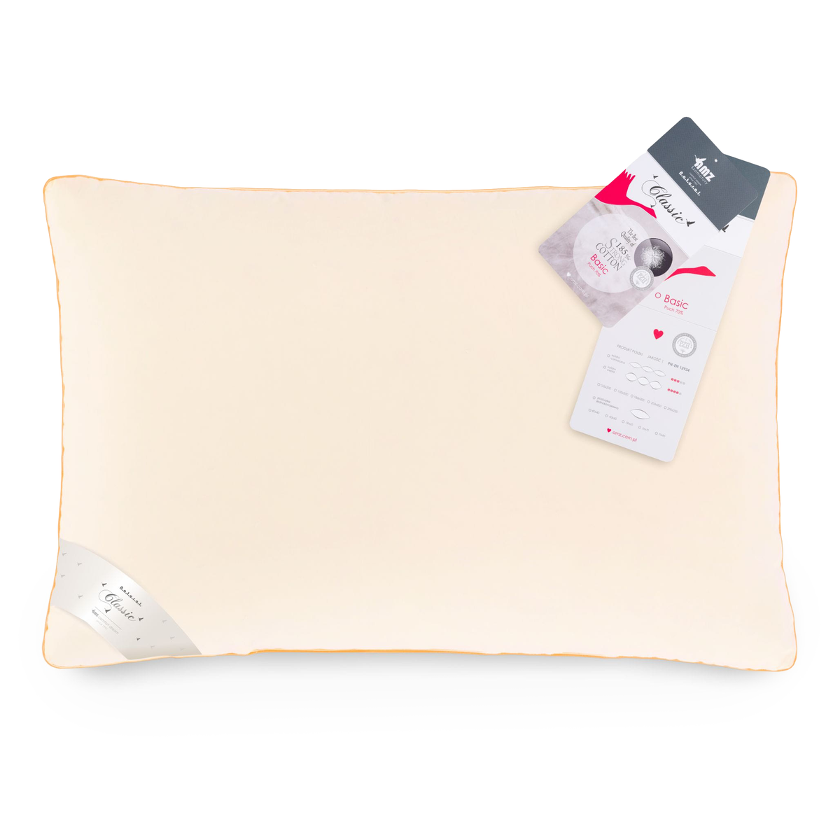 Poduszka Natural Classic Basic Krem 40x60