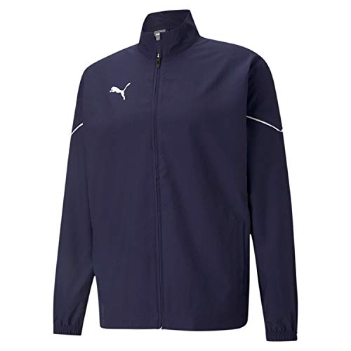 Puma Męska kurtka Teamrise Sideline tkana Peacoat White M 657326