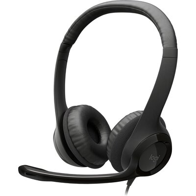 Logitech H390 czarne (981-000406)