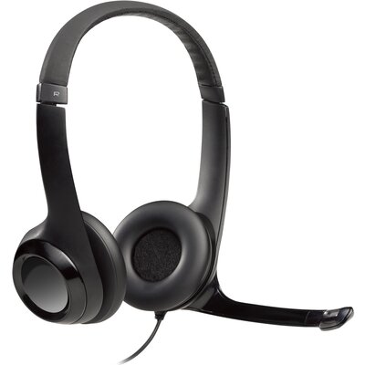 Logitech H390 czarne (981-000406)