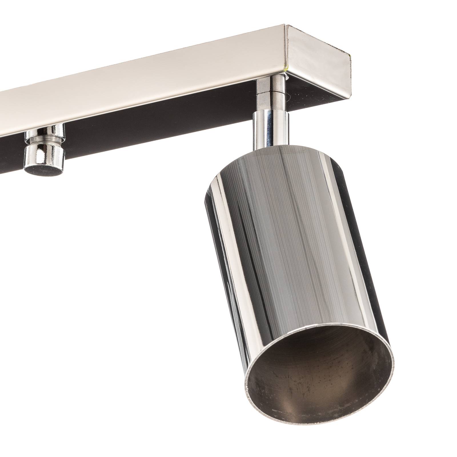 SOLLUX LIGHTING Reflektor sufitowy Round, chrom, 4-punktowy, Linear