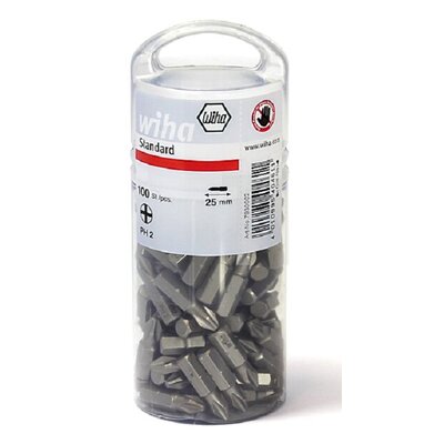 Wiha 7930  002 7011 z PH2 X 25 (100) 7930002 40461