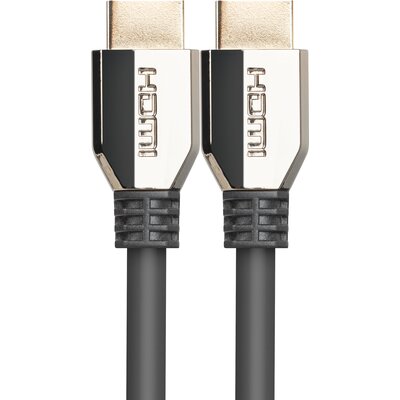 LANBERG Kabel HDMI Lanberg M/M v2.1 1m 8K 60Hz czarny CA-HDMI-30CU-0010-BK