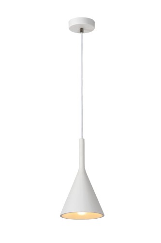 Lucide Oświetlenie GIPSY Lampa wisząca Biały, 1-punktowy 35406/16/31