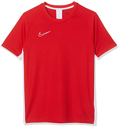 Nike Unisex T-shirt B Nk Dry Acdmy Top Ss - Ao0739 czerwony Rot (University Red/White) S AO0739-657