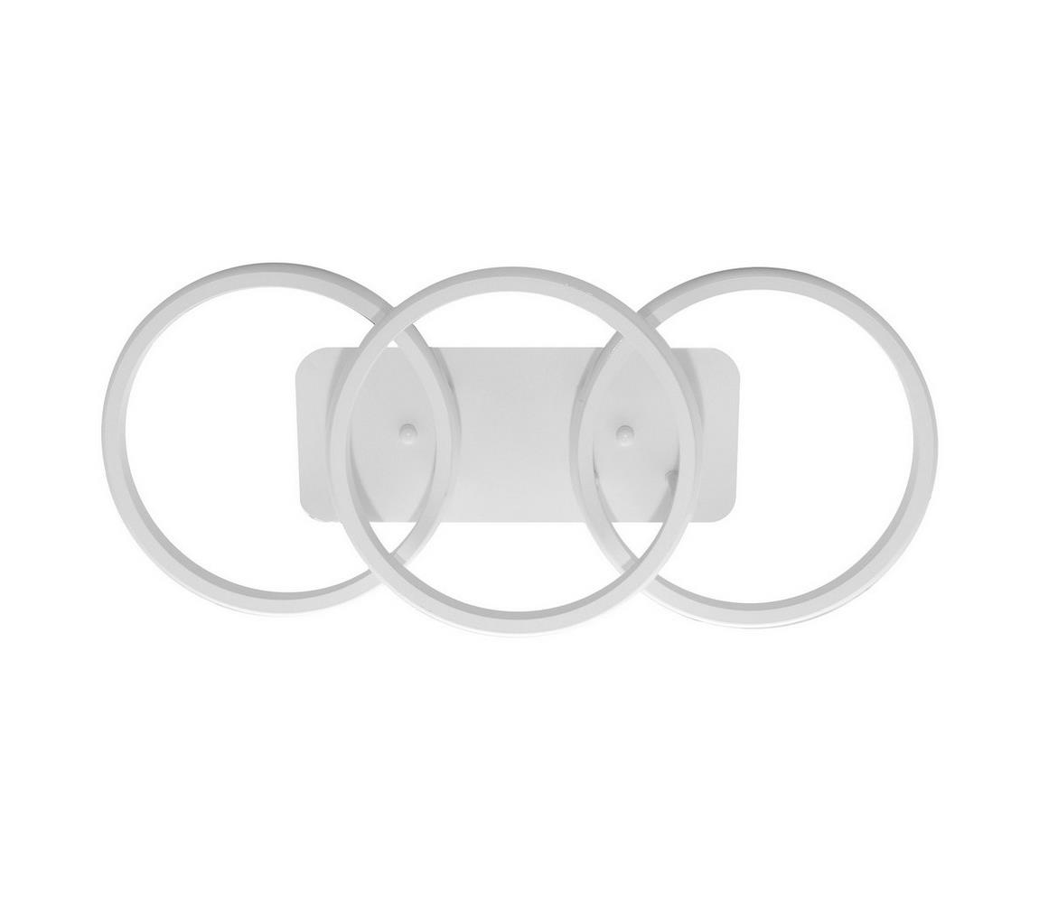 LED Ściemniany żyrandol natynkowy BARI LED/30W/230V biały