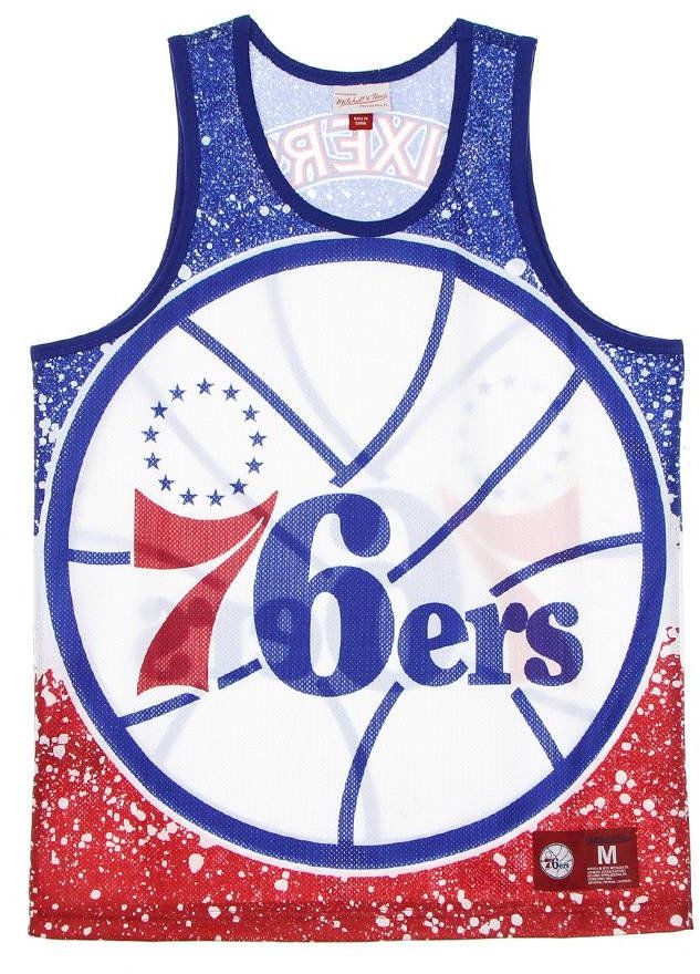 Mitchell & Ness Koszulka bezrękawnik NBA Philadelphia 76ers Tank Top