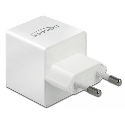 Delock Ładowarka Ładowarka sieciowa 1xUSB C F 3A 100-240V 40 W biała 41446