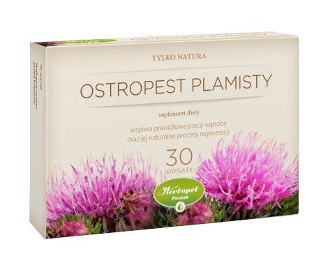 Herbapol POZNAŃ Ostropest plamisty Tylko Natura x 30 kaps