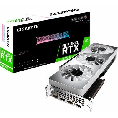 Gigabyte GeForce RTX 3070 Ti Vision OC 8GB GDDR6X GV-N307TVISION OC-8GD GV-N307TVISION OC-8GD