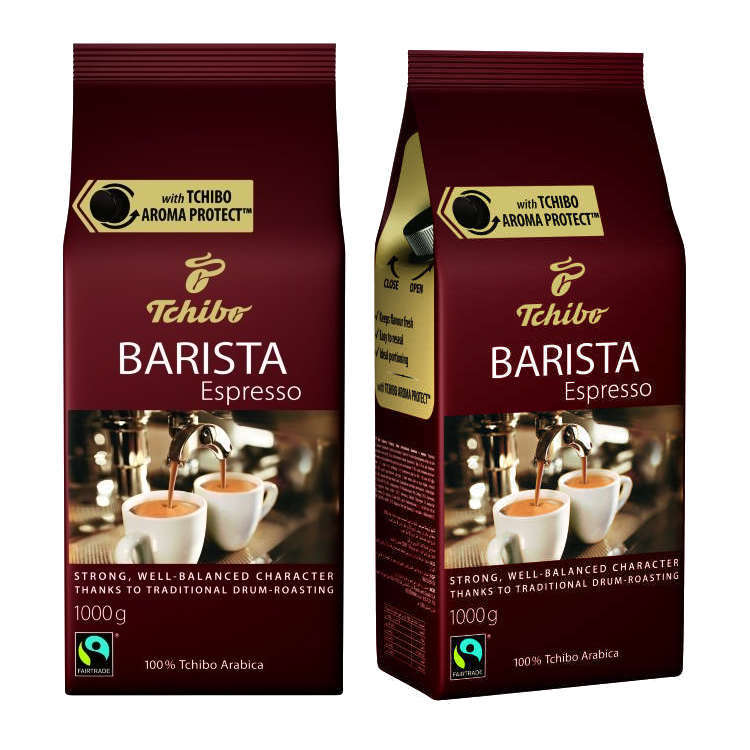 Tchibo Kawa ziarnista Barista Espresso 2x1kg 4046234928822