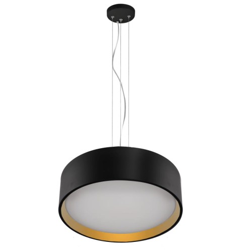 Light Prestige Hudson wisząca czarna/złota LP-043/1P