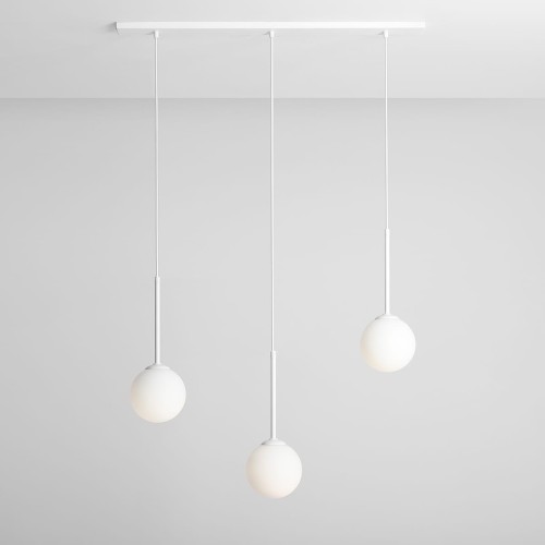 Aldex Bosso lampa wisząca biała kule 1087E