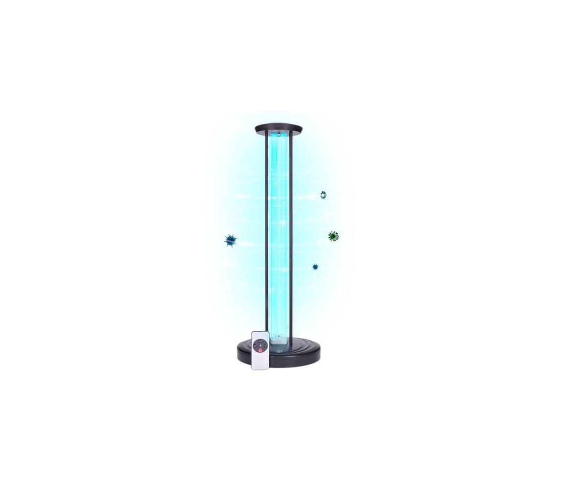Solight GL05-100N - Dezynfekujący bakteriobójcza lampa bezozonowa UVC/100W/230V + pilot