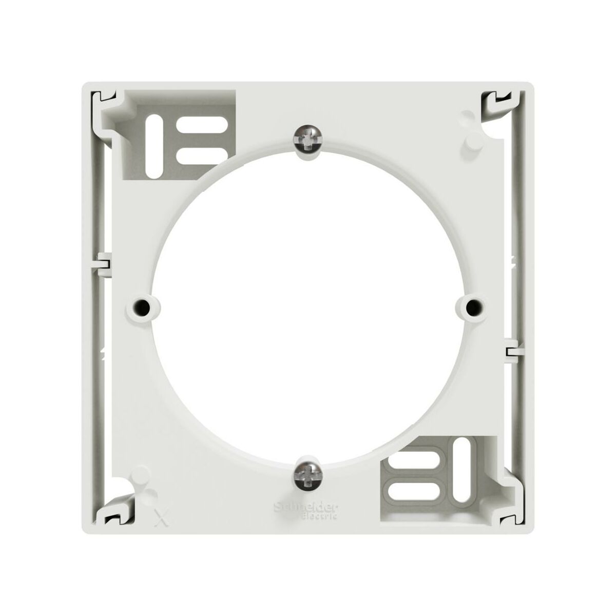 Schneider Electric Rozszerzenie natynkowe podstawy pojedyncza Miluz Ed biała