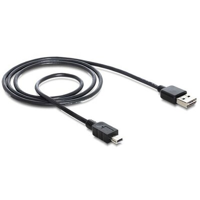 Kabel Usb Mini AM-MBM5P Easy-usb 2.0,1M,CZARNY