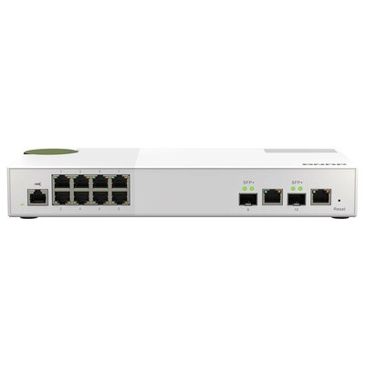 QNAP QNAP QSW-M2108-2C Switch 4GB 8 port 255Gbps 2 port QSW-M2108-2C