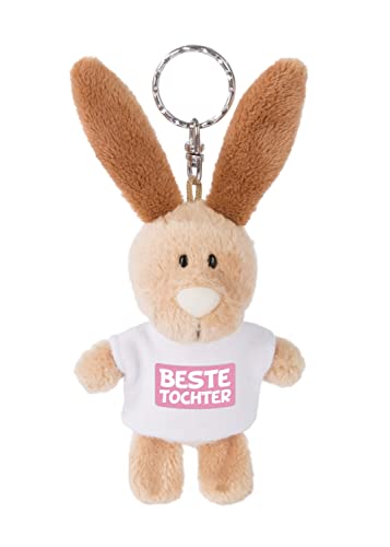 NICI 44704 brelok do kluczy zając z T-shirtem, najlepsza córka 10 cm