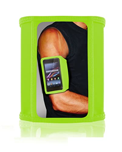 KSIX KSIX T-Armband lycra-tube for smartphone up to 5.2 inches size S green BXSBSV