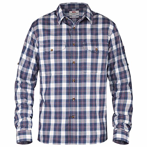 FJÄLLRÄVEN FJÄLLRÄVEN męska koszula Singi Flannel Ls zielony niebieski (Uncle Blue) S F82445-Uncle Blue-S