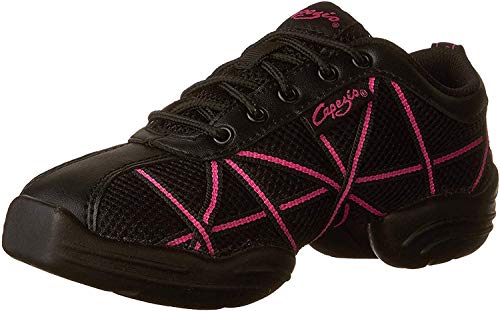 Capezio DS19 damskie tenisówki internetowe, różowe (Hot Pink), 4 UK (UE 36)