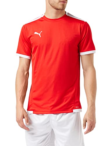 PUMA PUMA Koszulka męska Teamliga Jersey Puma Red-Puma White XXL 704917