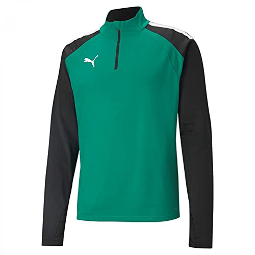 Puma Bluza męska Teamliga 14 Zip Top Pepper Green Black l 657236