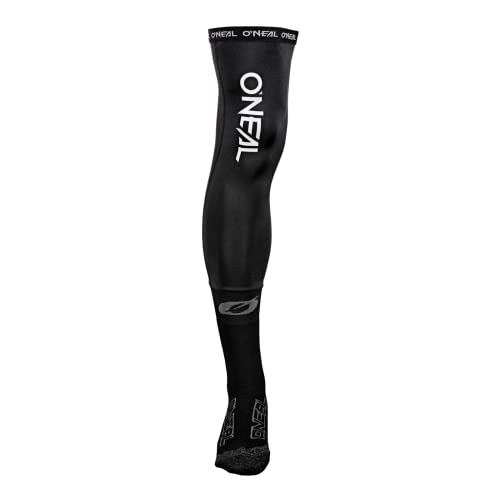O'NEAL O'NEAL | Skarpety motocrossowe | Motocross Enduro | Dzianina dla komfortu, Siatka z tyłu dla lepszej wentylacji, Silikonowe paski do mocowania | Pro XL Knee Brace Sock | Dorośli | Czarne | OS 0356-311