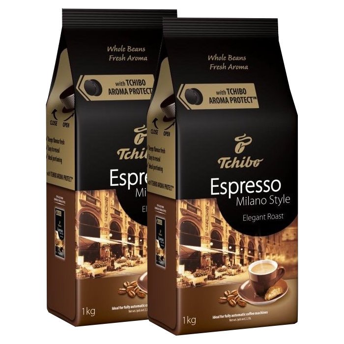 Tchibo Kawa ziarnista Espresso Milano Style 2x1kg 8957-uniw